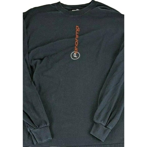 Gilban Large Black Cotton Long Sleeve T-Shirt Logo 25i - Picture 6 of 6